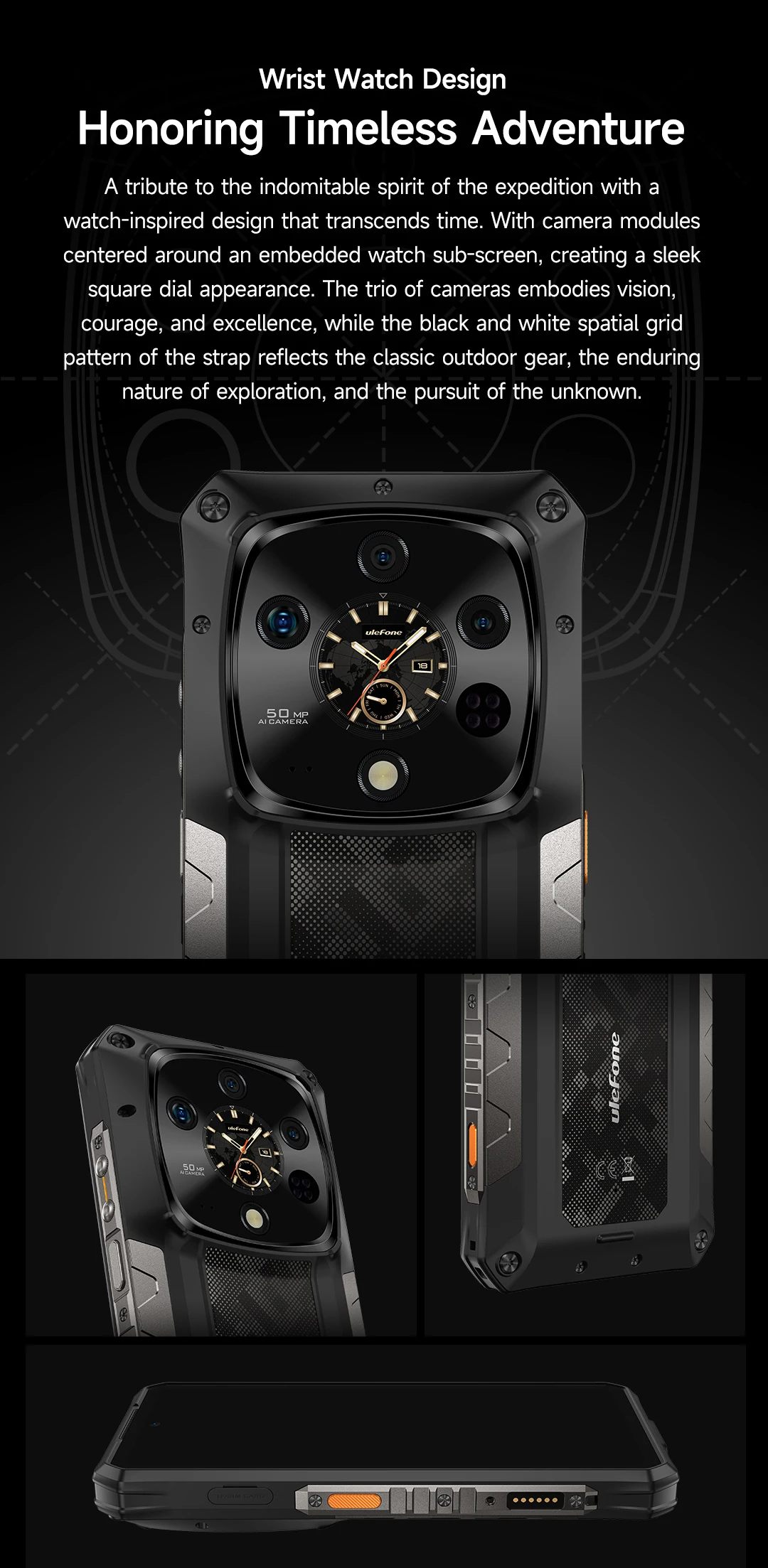 【World Premiere】Ulefone Armor 28 Ultra 5G AI Rugged Phone 1TB ROM+32GB RAM Android Smartphone AMOLED 6.67" 10600mAh Mobile phone