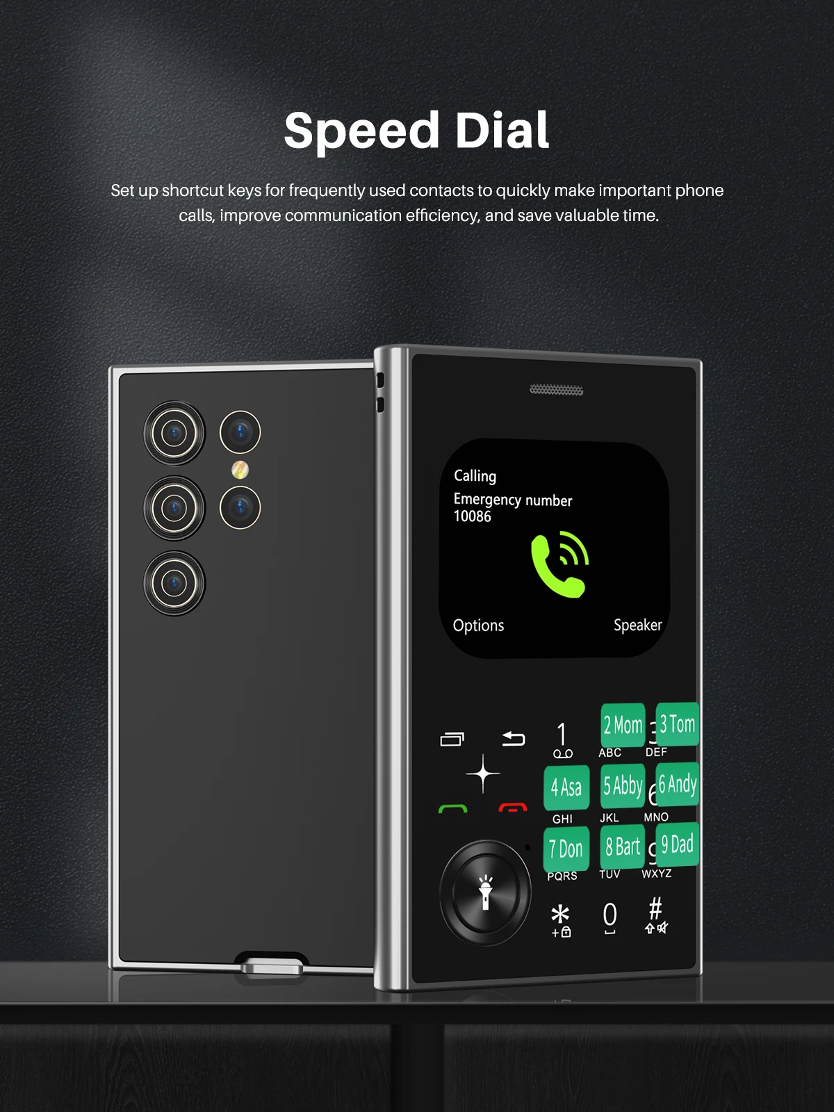 SERVO V8 Button Mobile Phone Dual SIM Standby Magic Voice Speed Dial FM Radio MP4 Player Flashlight 2G Feature Small Cellphones