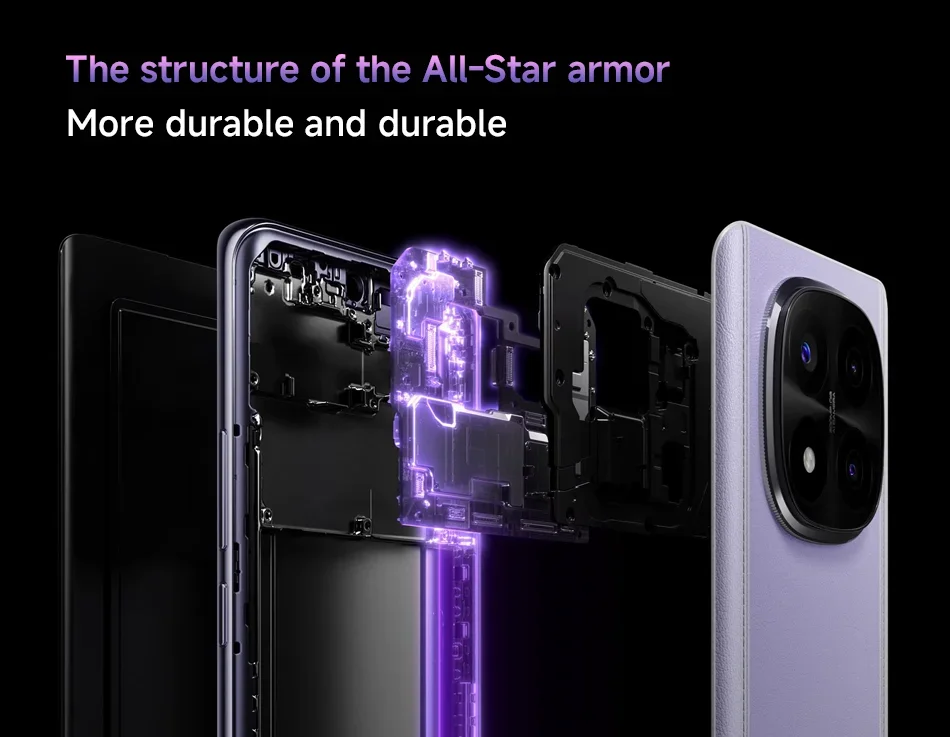 Xiaomi Redmi Note 14 Pro+ Plus 5G Global Version Cell Phone 200MP AI Camera Snapdragon 7s Gen 3 120W HyperCharge 1.5K 120Hz IP68