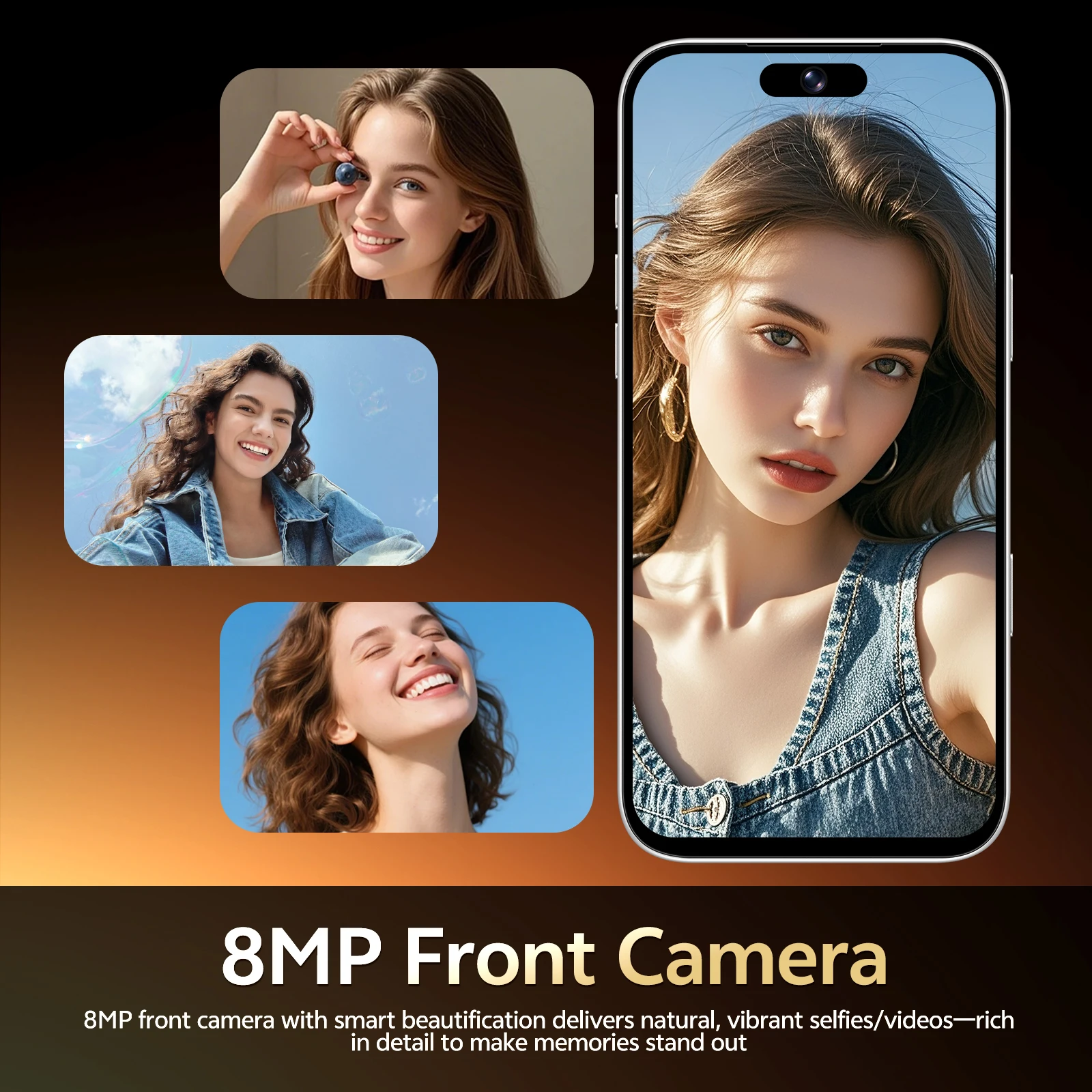 IVMI 17Pro Max Smartphones Android12.0 Dual SIM 6.7" 4GB RAM 32GB ROM Google Play Store 4G Fingerprint Face Unlock Mobile Phones
