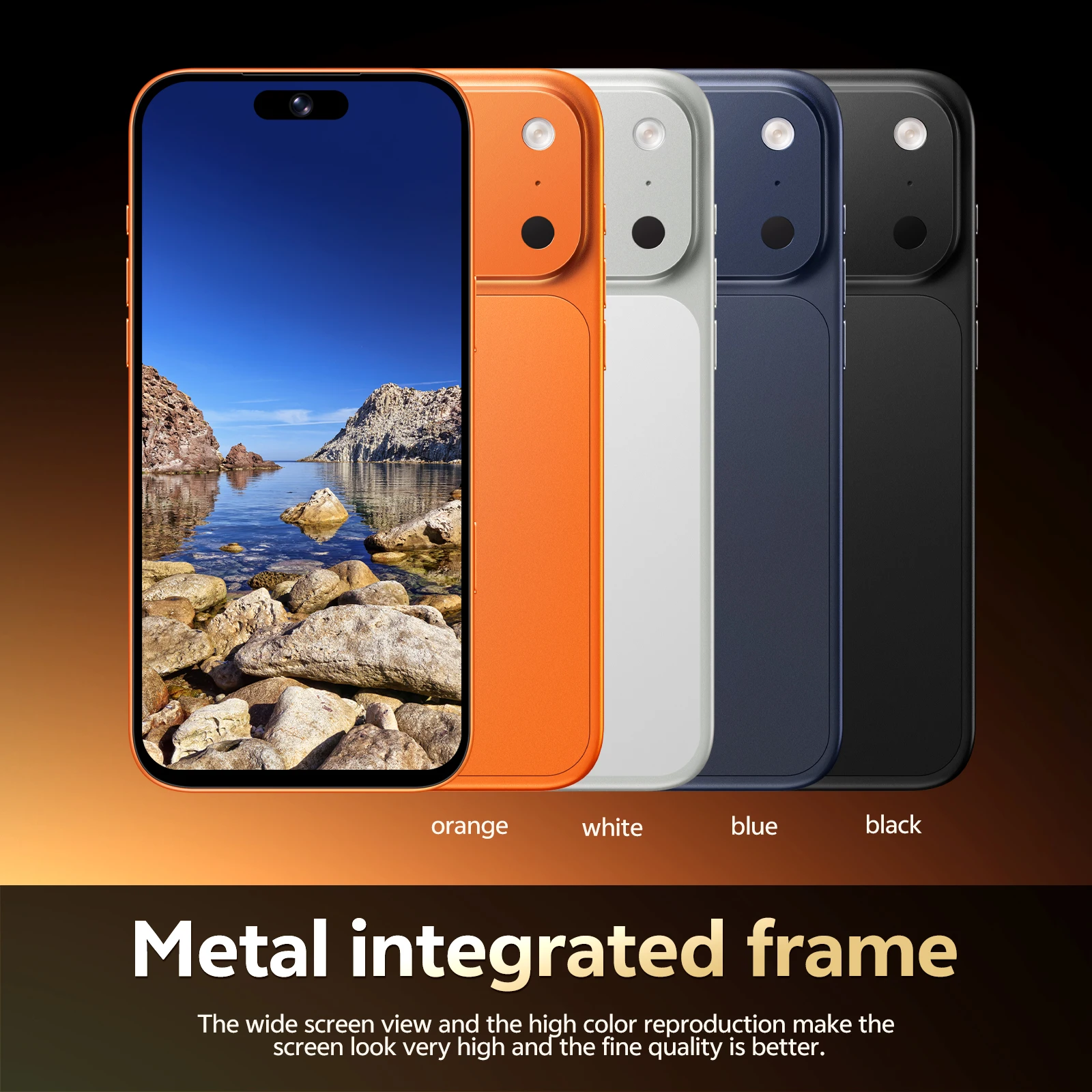 IVMI 17Pro Max Smartphones Android12.0 Dual SIM 6.7" 4GB RAM 32GB ROM Google Play Store 4G Fingerprint Face Unlock Mobile Phones