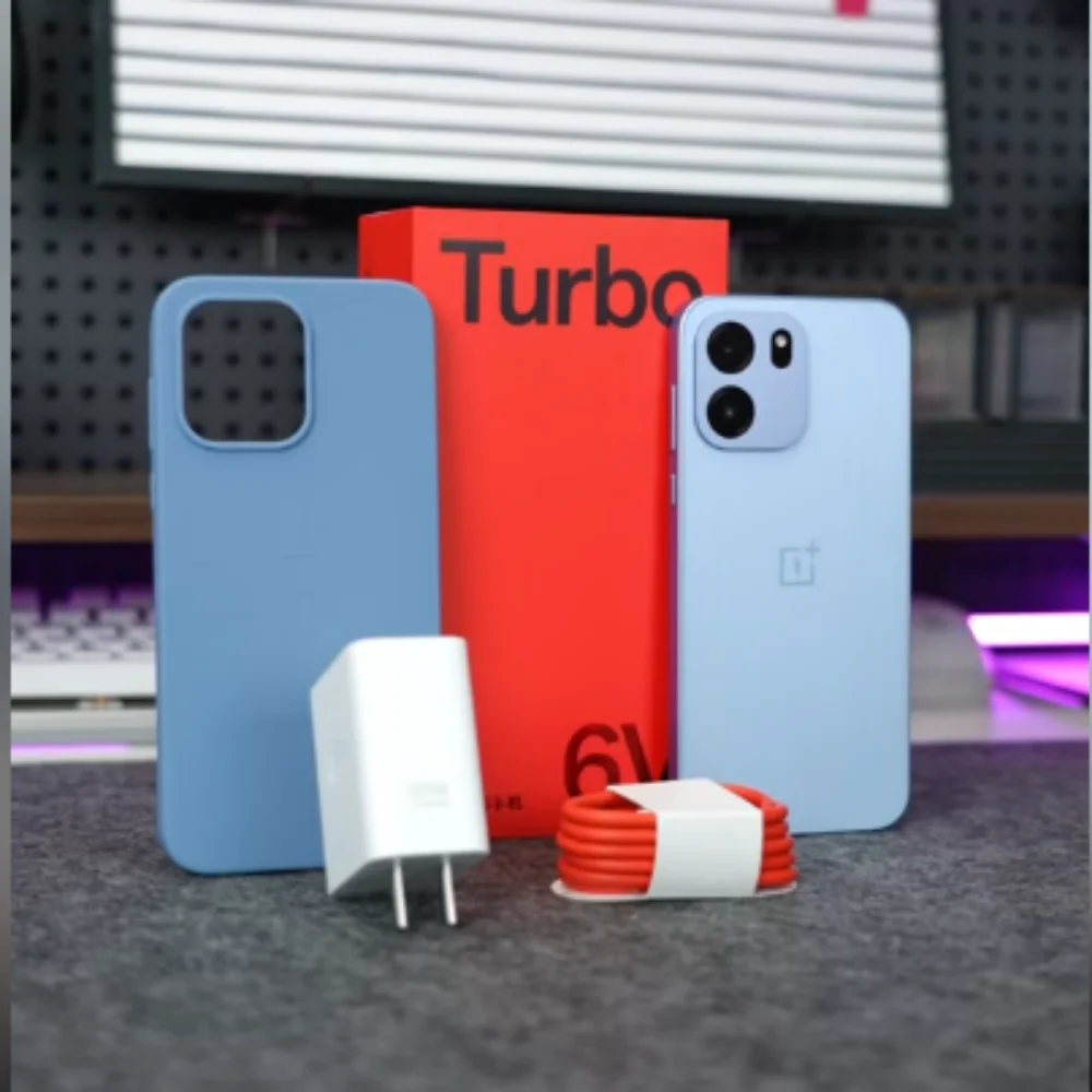 New OnePlus Turbo 6V Battery 9000mAh 80W Supercharge China Version Unlocked Network Snapdragon 7s Gen4  50MP OIS 6.78 Inch OTA