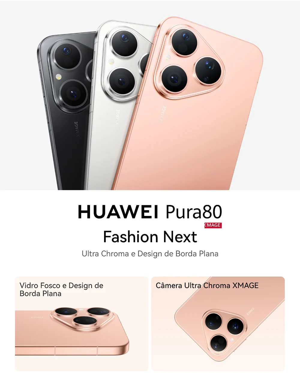 Huawei Pura 80 12Gb+256Gb | Smartphone | 12Gb+256Gb | Ultra Chroma Xmage Camera | Black