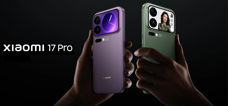 CN Global ROM Xiaomi 17 Pro 256GB/512GB Snapdragon 8 Elite Gen 5 50MP+50MP Camera 6.3” 1.5k AMOLED Screen 6300mAh Battery 100W