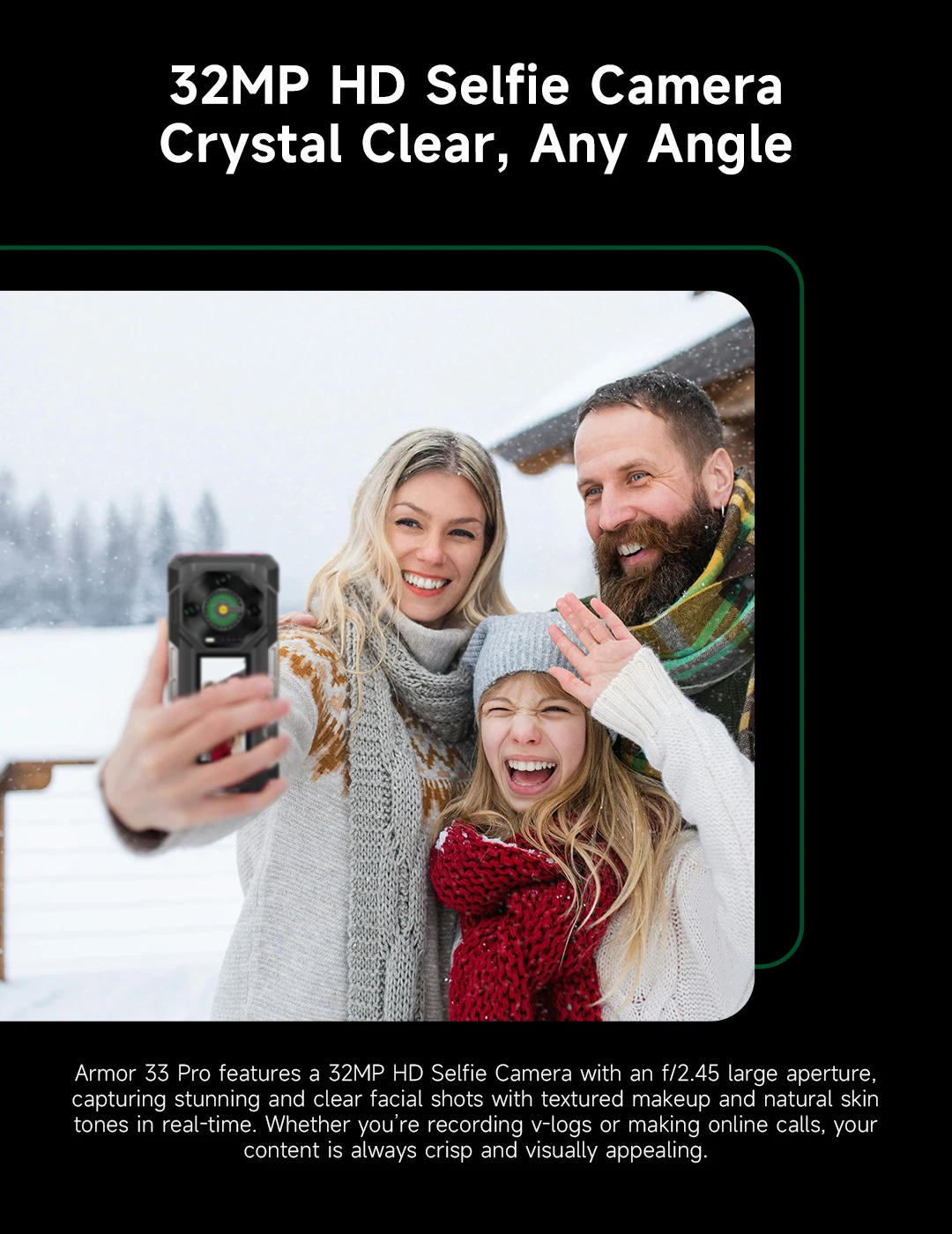 Ulefone Armor 33 Pro 5G Rugged Phone 25500mAh 512GB ROM 6.95” 120Hz 3.4" Rear Screen NFC Android Smartphone