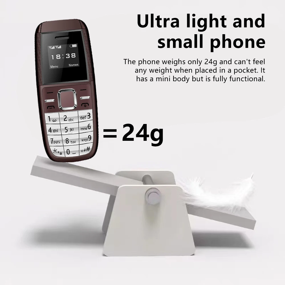 SERVO BM200 Mini Mobile Phone Dual SIM Standby Magic Voice Bluetooth Dial Wireless Bluetooth Earphones Mini Button Telephones