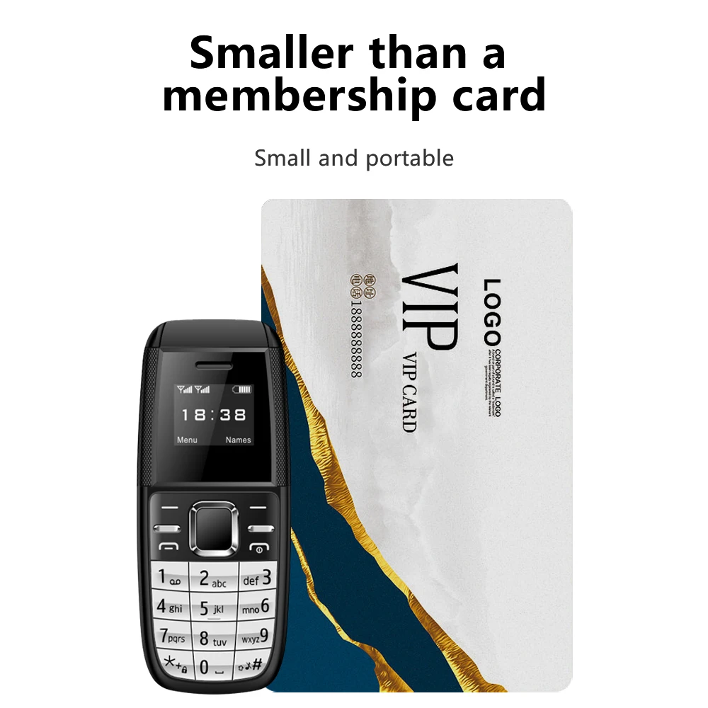 SERVO BM200 Mini Mobile Phone Dual SIM Standby Magic Voice Bluetooth Dial Wireless Bluetooth Earphones Mini Button Telephones