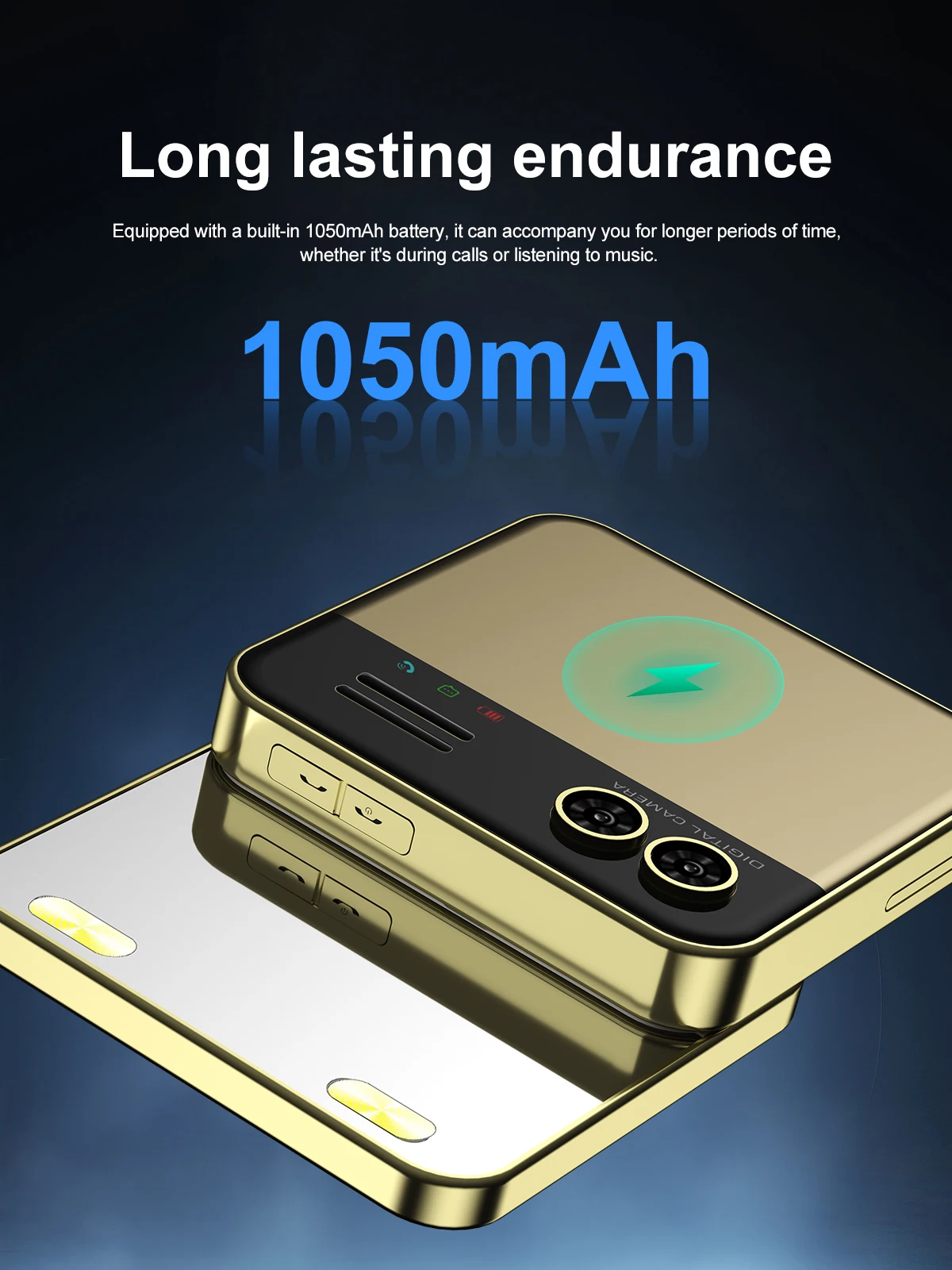 Low Price Sale SERVO AUAR11 2G GSM Rotate Screen Dual SIM Speed Dial Magic Voice Flashlight 2.4" Side Slider Square Cellphones