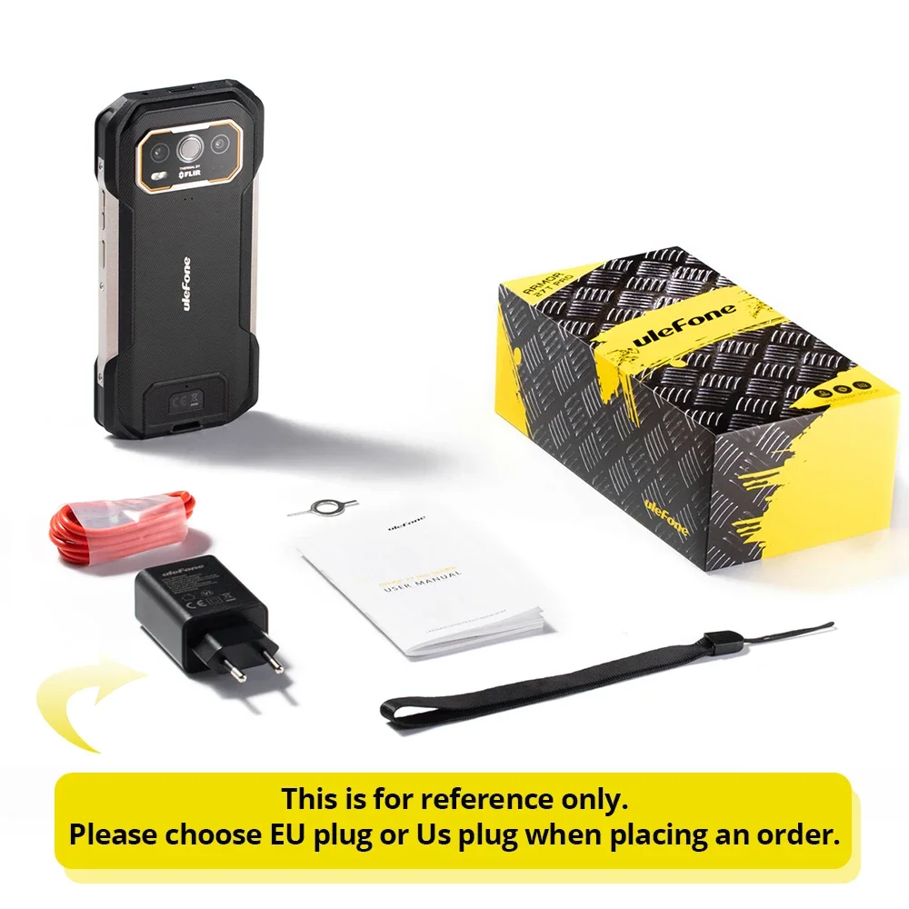 Ulefone Armor 27T Pro+ 5G Rugged Phone 10600mAh Smartphone Android 15 50MP+64MP Night Camera 6.78" Up to 24GB RAM+256GB ROM NFC