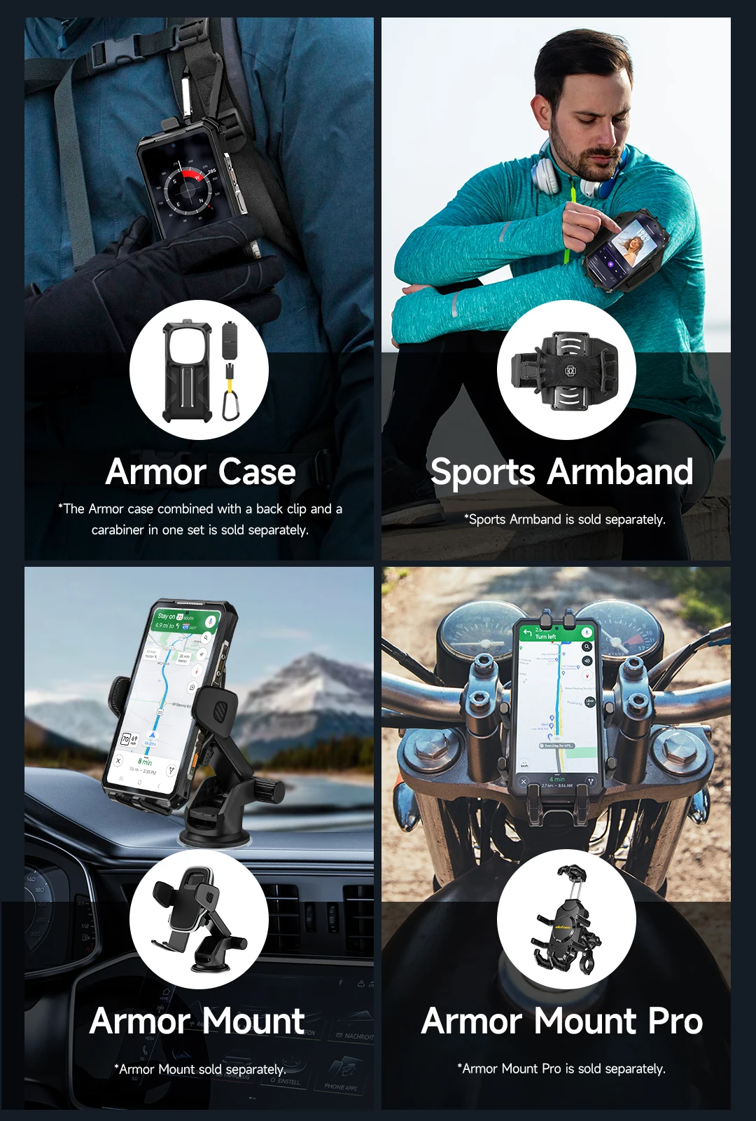 Ulefone Armor 28 Ultra 5G AI Thermal Imaging Rugged Phone Dimensity 9300+ 1TB ROM 32GB RAM Android Smartphone AMOLED Mobile