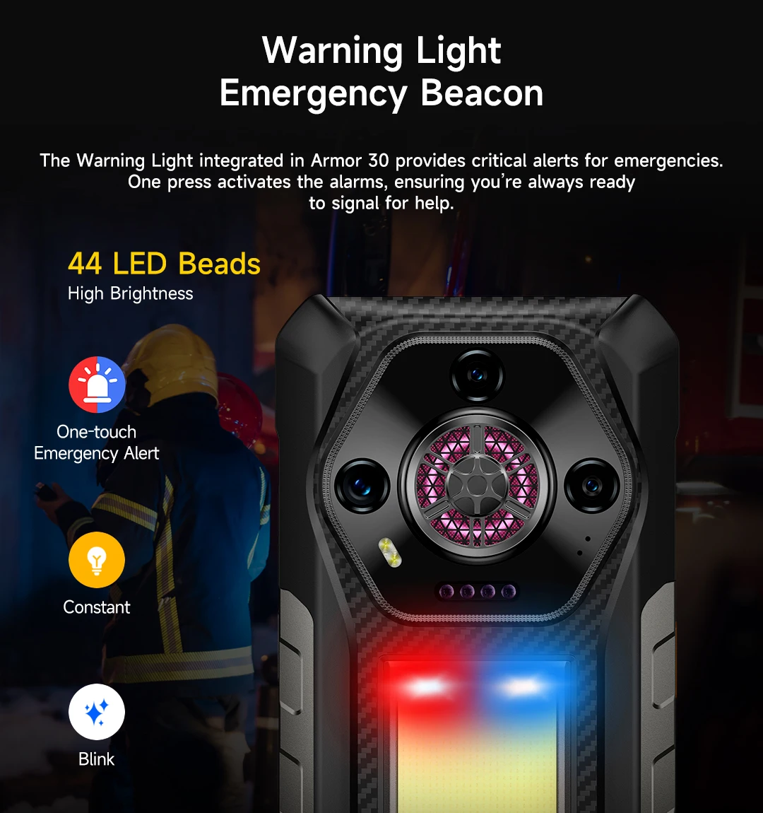【World Premiere】Ulefone Armor 30 Rugged Phone 12800mAh 24GB+512GB Smartphone 120Hz Android 15 NFC Night Camera Global Version
