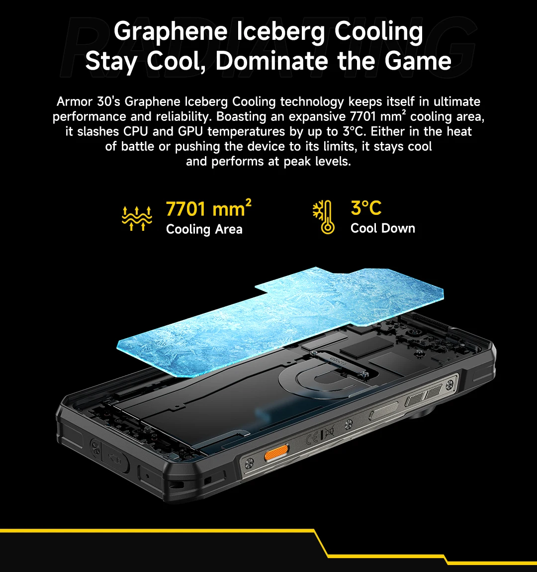 【World Premiere】Ulefone Armor 30 Rugged Phone 12800mAh 24GB+512GB Smartphone 120Hz Android 15 NFC Night Camera Global Version