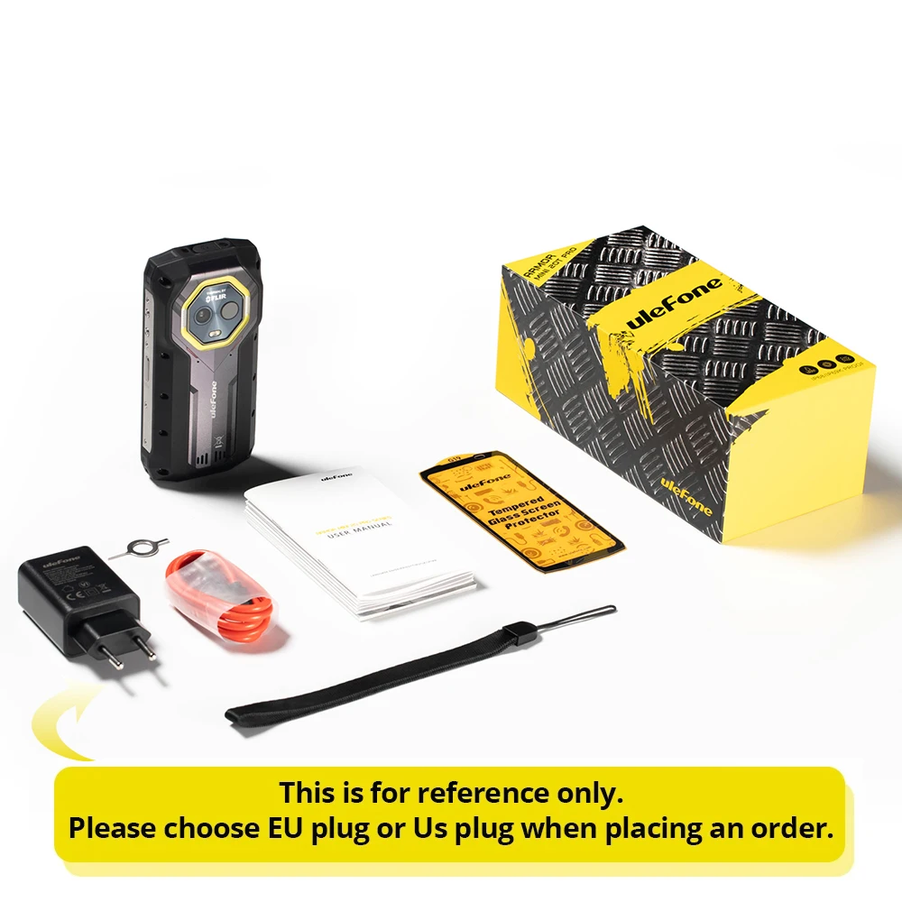 Ulefone Armor Mini 20T Pro 5G THERMAL 4.7' Rugged Phone Android 14 Smartphone 256GB ROM Mobile Phone Thermal Imaging