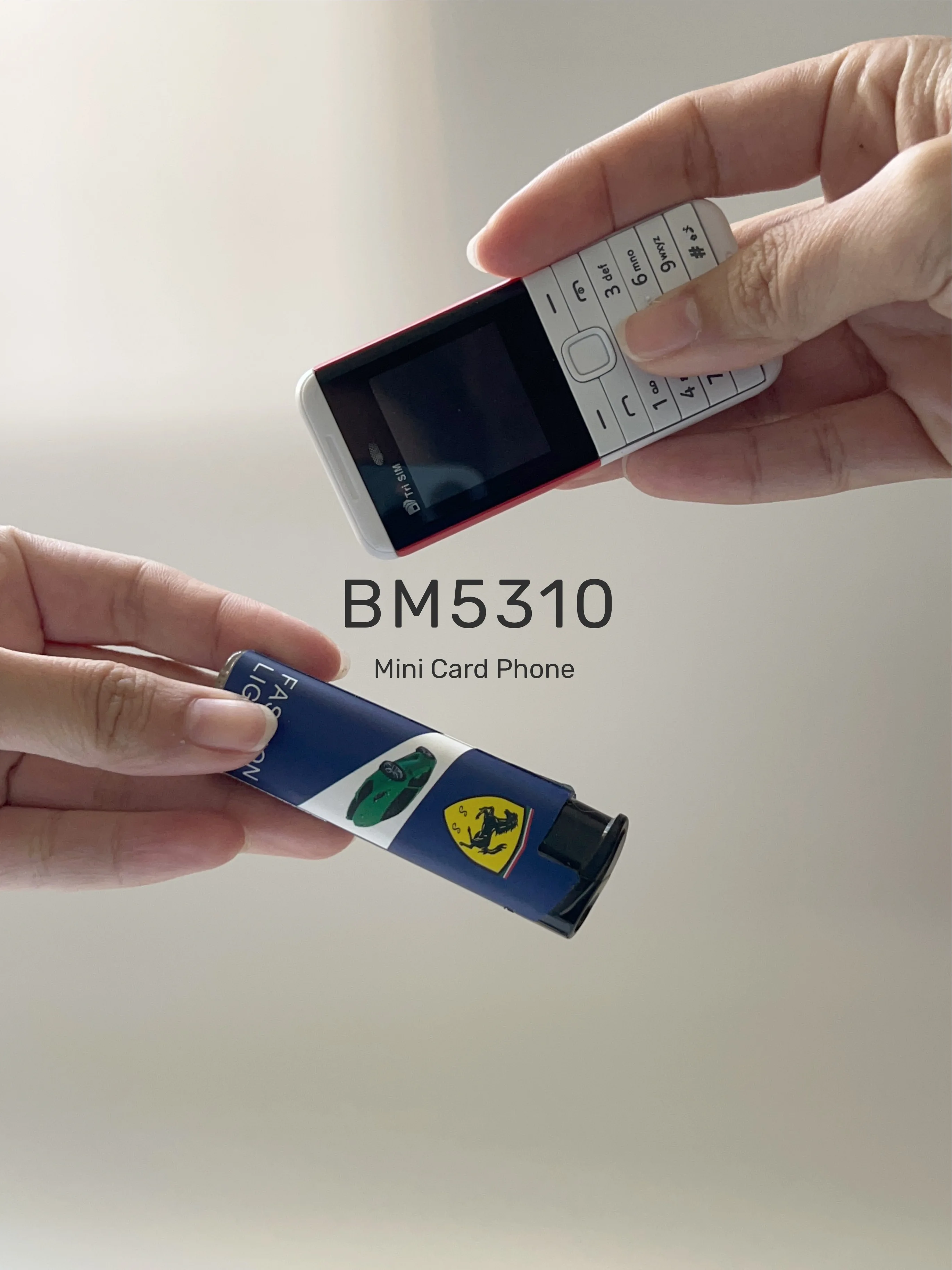 SERVO BM5310 3 SIM Card 3 Standby Mini Mobile Phone Auto Call Recorder Bluetooth Dial Speed Dial Magic Voice 1.3' Cellphone