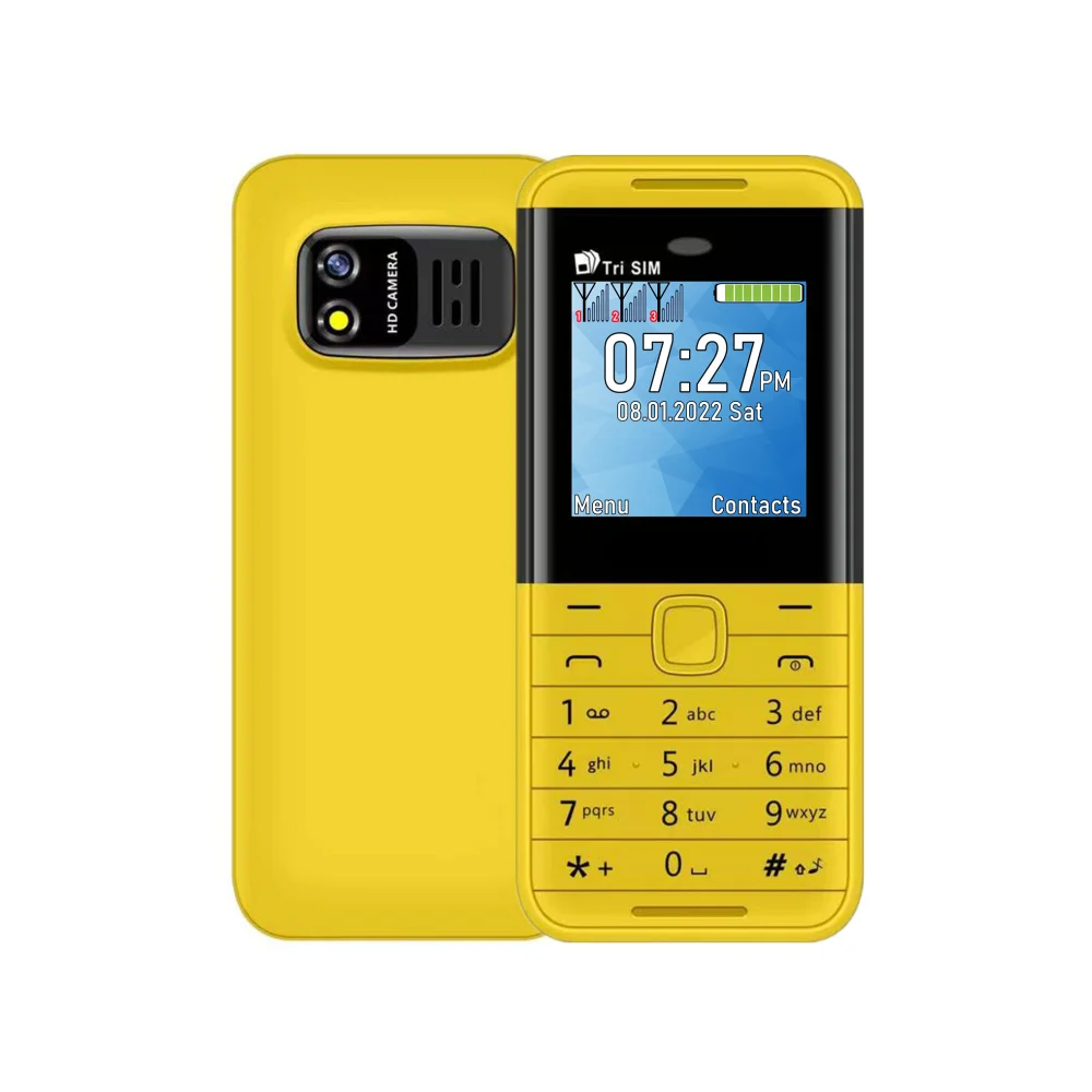 SERVO BM5310 3 SIM Card 3 Standby Mini Mobile Phone Auto Call Recorder Bluetooth Dial Speed Dial Magic Voice 1.3' Cellphone