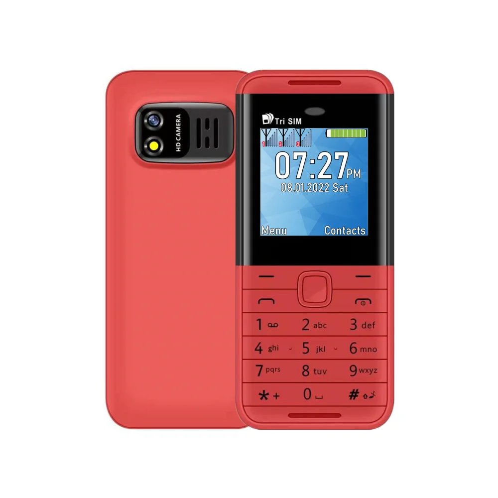 SERVO BM5310 3 SIM Card 3 Standby Mini Mobile Phone Auto Call Recorder Bluetooth Dial Speed Dial Magic Voice 1.3' Cellphone