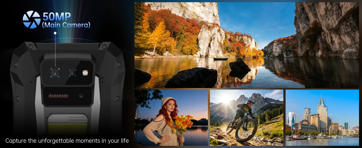 8849 Tank X Unihertz 220 Lumens 1080P Projector Rugged Smart Phone Android16 17600mAh 512G Dimensity 8200 NFC Night Version 2026