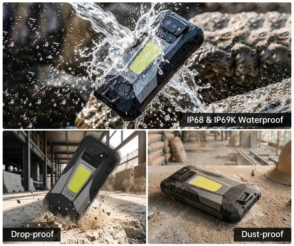 8849 Tank X Unihertz 220 Lumens 1080P Projector Rugged Smart Phone Android16 17600mAh 512G Dimensity 8200 NFC Night Version 2026