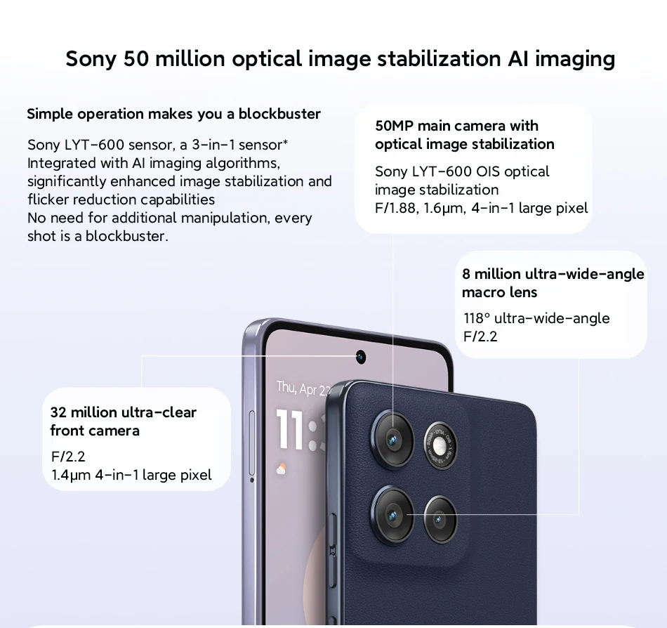 Motorola Moto G100 Pro SmartPhone Dimensity 7300 Global ROM 6.7-inch 1.5K pOLED 120Hz Display 50MP AI Camera 6720mAh Cellphone