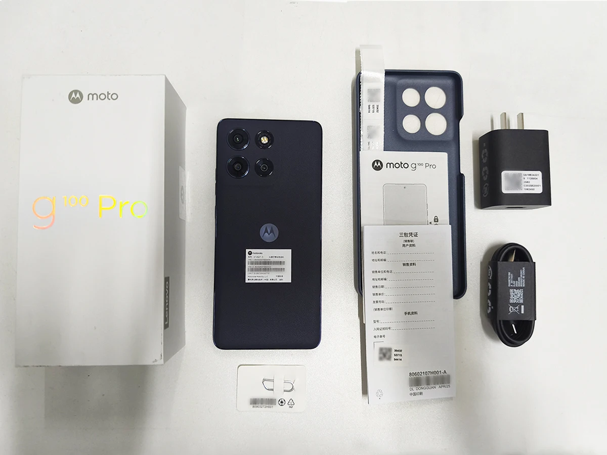 Motorola Moto G100 Pro SmartPhone Dimensity 7300 Global ROM 6.7-inch 1.5K pOLED 120Hz Display 50MP AI Camera 6720mAh Cellphone