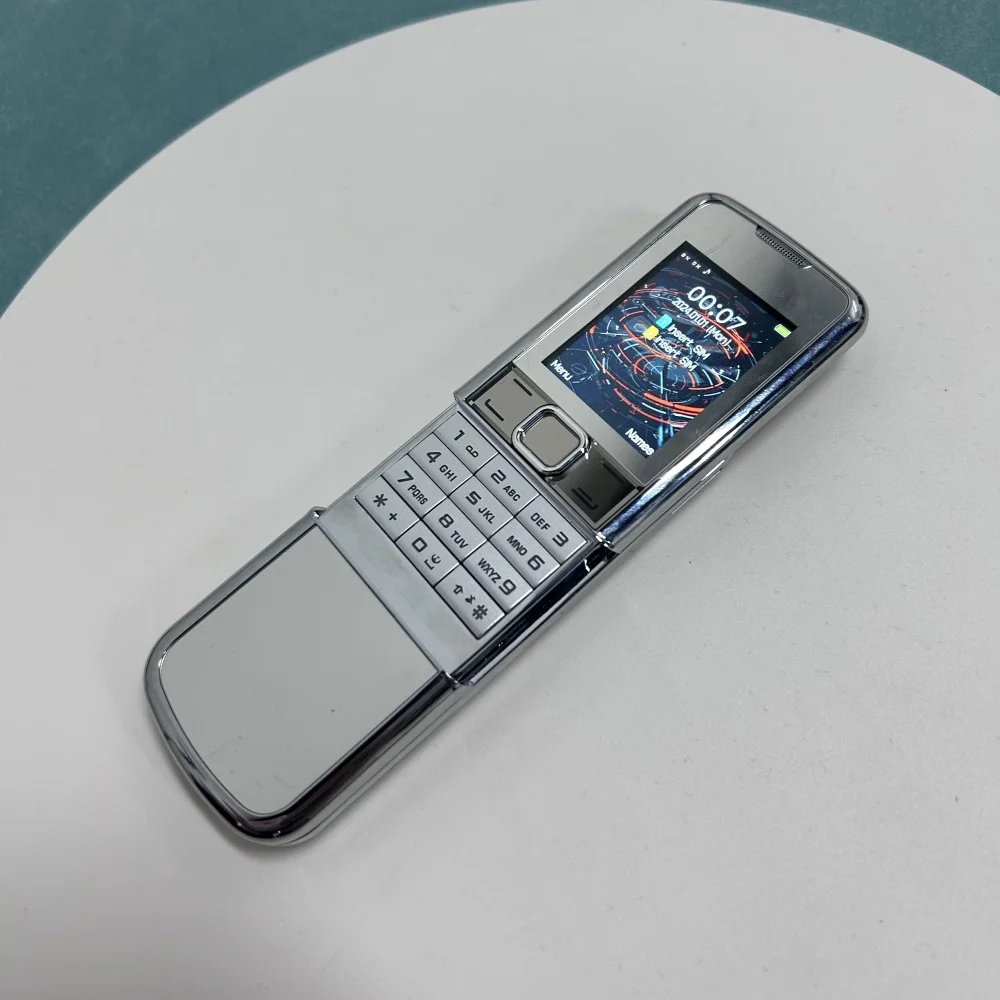 New Classic 8800 Slider Phone 2.4inches Screen 2G GSM Dual SIM Dual Standby Bluetooth Mobile Phone 240x320 Multi-language