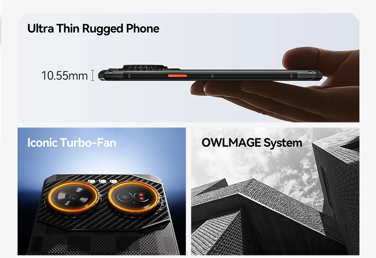 IIIF150 Air3 512GB 12GB Rugged Smartphone Machine 100MP Camera Dynamic Island Ultra-Thin Rugged 30W Fast Charge Android 14 G96