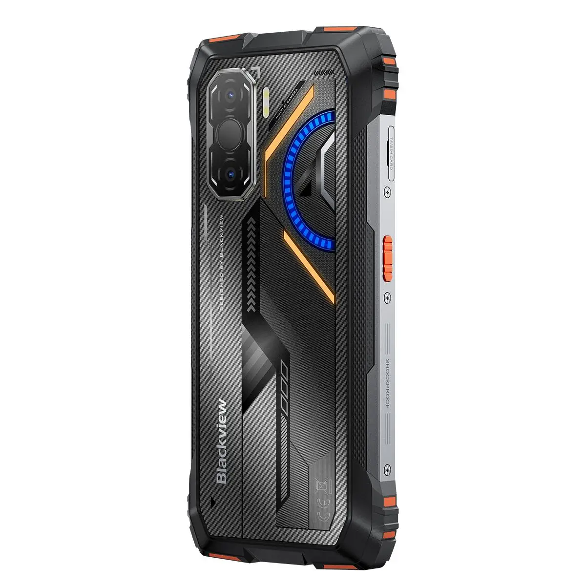 Blackview ROCK 3 Rugged Phone Thermal Imager 8GB+256GB 6.78'' Android 16 Helio G100 10000mAh 108MP Camera NFC 4G Smartphone
