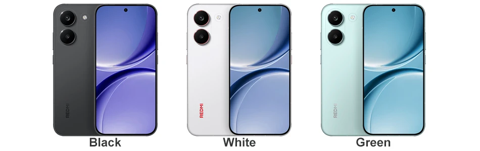 CN Global ROM Redmi Turbo 5 256GB/512GB 6.59" AMOLED Screen Dimensity 8500-Ultra 100W 7560mAh Battery 50MP+20MP Camera