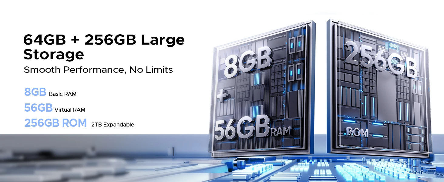 DOOGEE B10 Pro Smartphone 64GB+256GB 6.63” FHD 120Hz Display IP68 Helio G100 7600mAh Battery 64MP Camera Android 16 NFC
