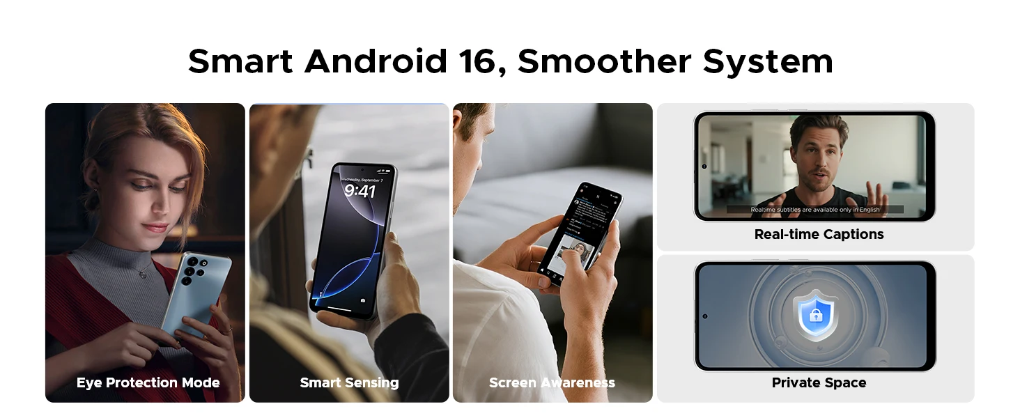 DOOGEE B10 Pro Smartphone 64GB+256GB 6.63” FHD 120Hz Display IP68 Helio G100 7600mAh Battery 64MP Camera Android 16 NFC