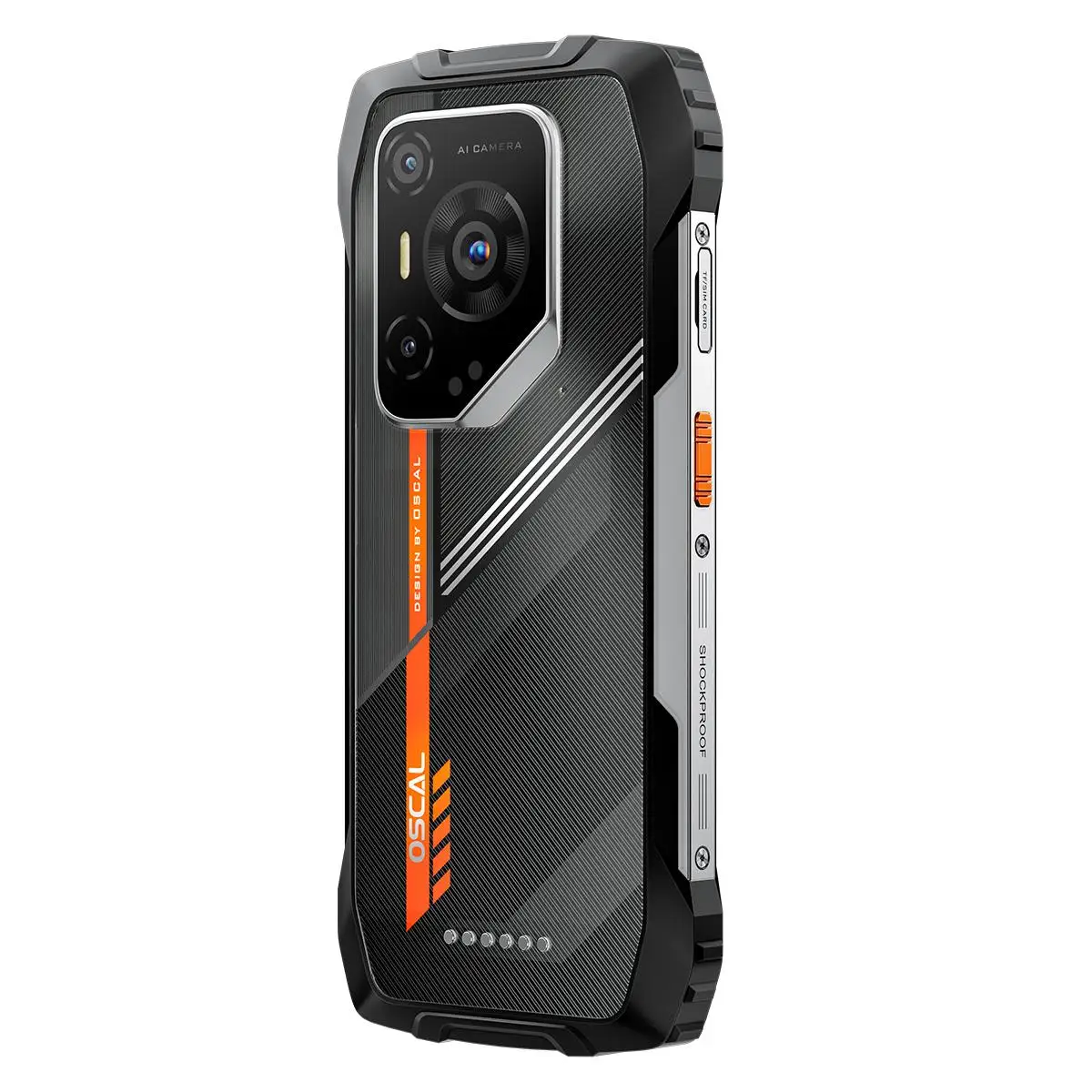Blackview Oscal Pilot 3 Rugged Phone 12GB+256GB Night Vision 6.56'' FHD+2.4K 120Hz Display Android 15 7500Amh NFC 5G Smartphone