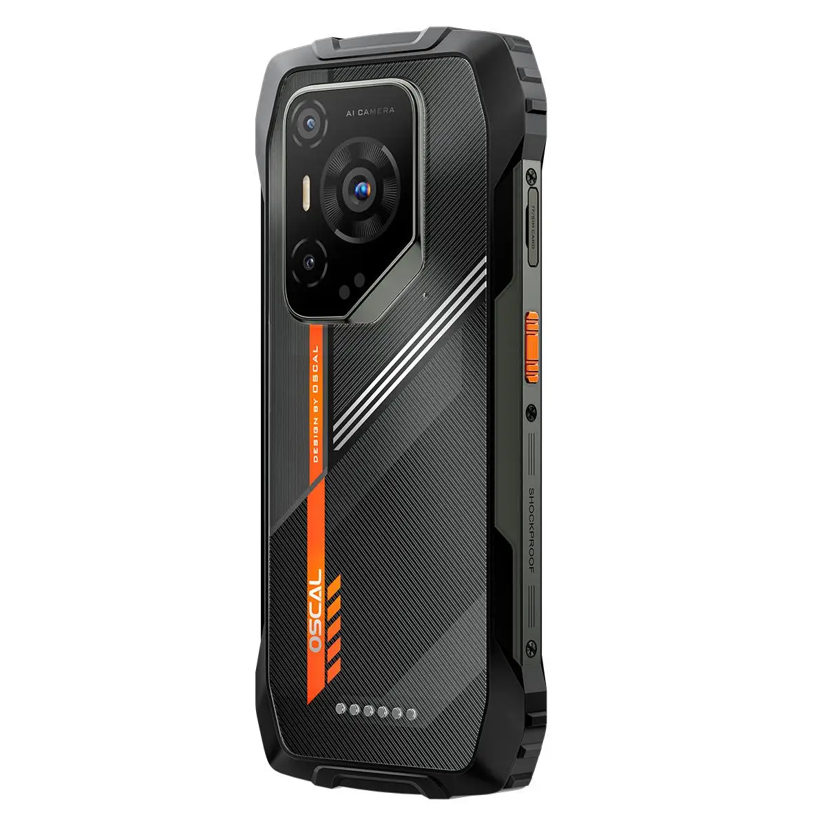 Blackview Oscal Pilot 3 Rugged Phone 12GB+256GB Night Vision 6.56'' FHD+2.4K 120Hz Display Android 15 7500Amh NFC 5G Smartphone