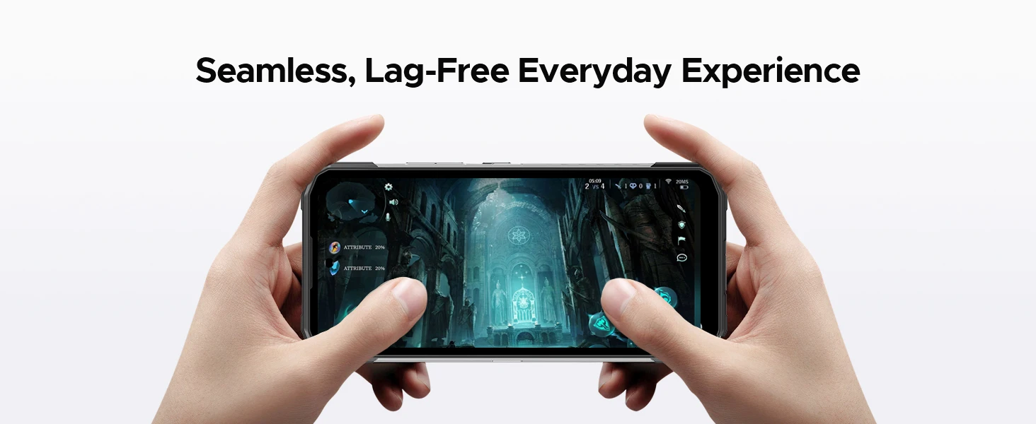 DOOGEE Blade10 Power Rugged Phone 48GB+128GB 6.6” HD+ Display 10300mAh Large Battery 50MP Camera Unisoc T7250 NFC Android 16 Smartphone
