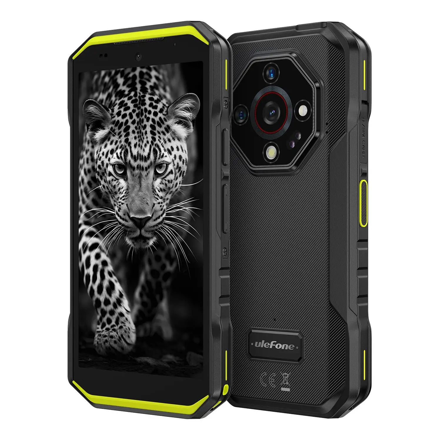 Ulefone Armor X32 Rugged Phone 6GB+128GB Night Vision 5.65 inch Global Version Android 14 MediaTek Helio G91 4G NFC Smartphone