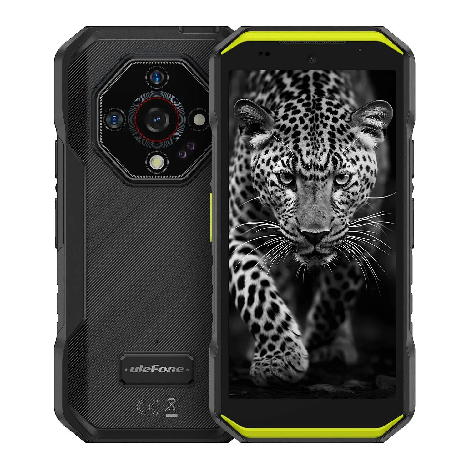 Ulefone Armor X32 Rugged Phone 6GB+128GB Night Vision 5.65 inch Global Version Android 14 MediaTek Helio G91 4G NFC Smartphone