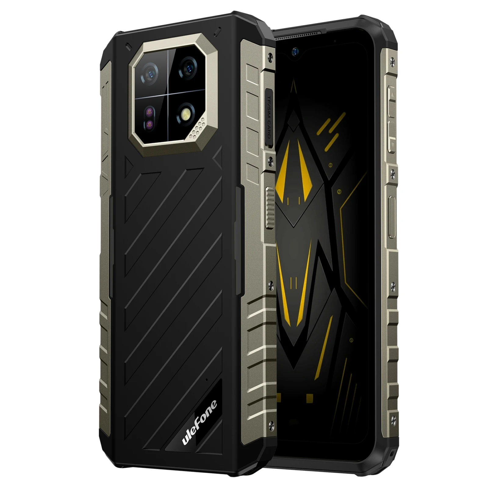 Ulefone Armor 22 Rugged Phone 8GB+128GB / 256GB 6.58'' Android 13 Helio G96 Octa Core 64MP Rear Camera 4G NFC Smartphone