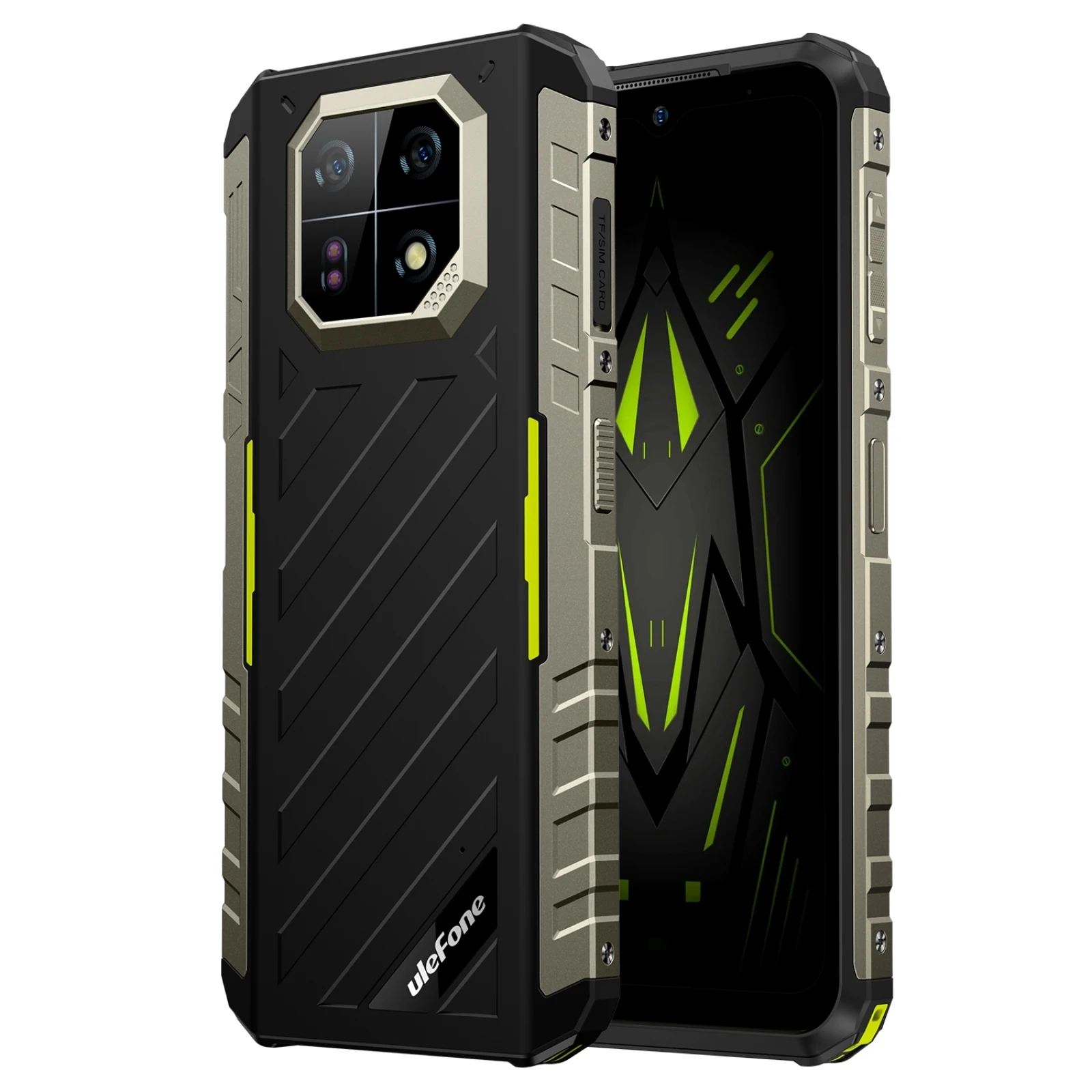 Ulefone Armor 22 Rugged Phone 8GB+128GB / 256GB 6.58'' Android 13 Helio G96 Octa Core 64MP Rear Camera 4G NFC Smartphone