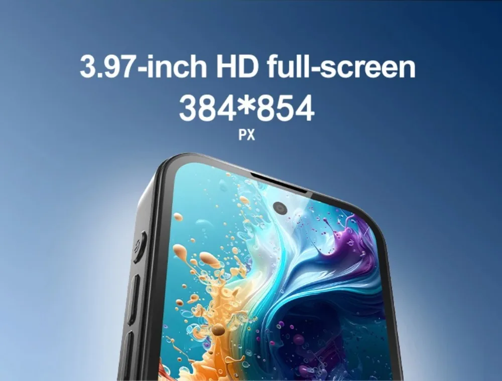 NEW UNIWA Q333 4G 3.97inch HD Mini Smartphone 3GB RAM 64GB ROM 2000mAh Mobile Phones BT5.0 Google Play Store Face ID Small Phone