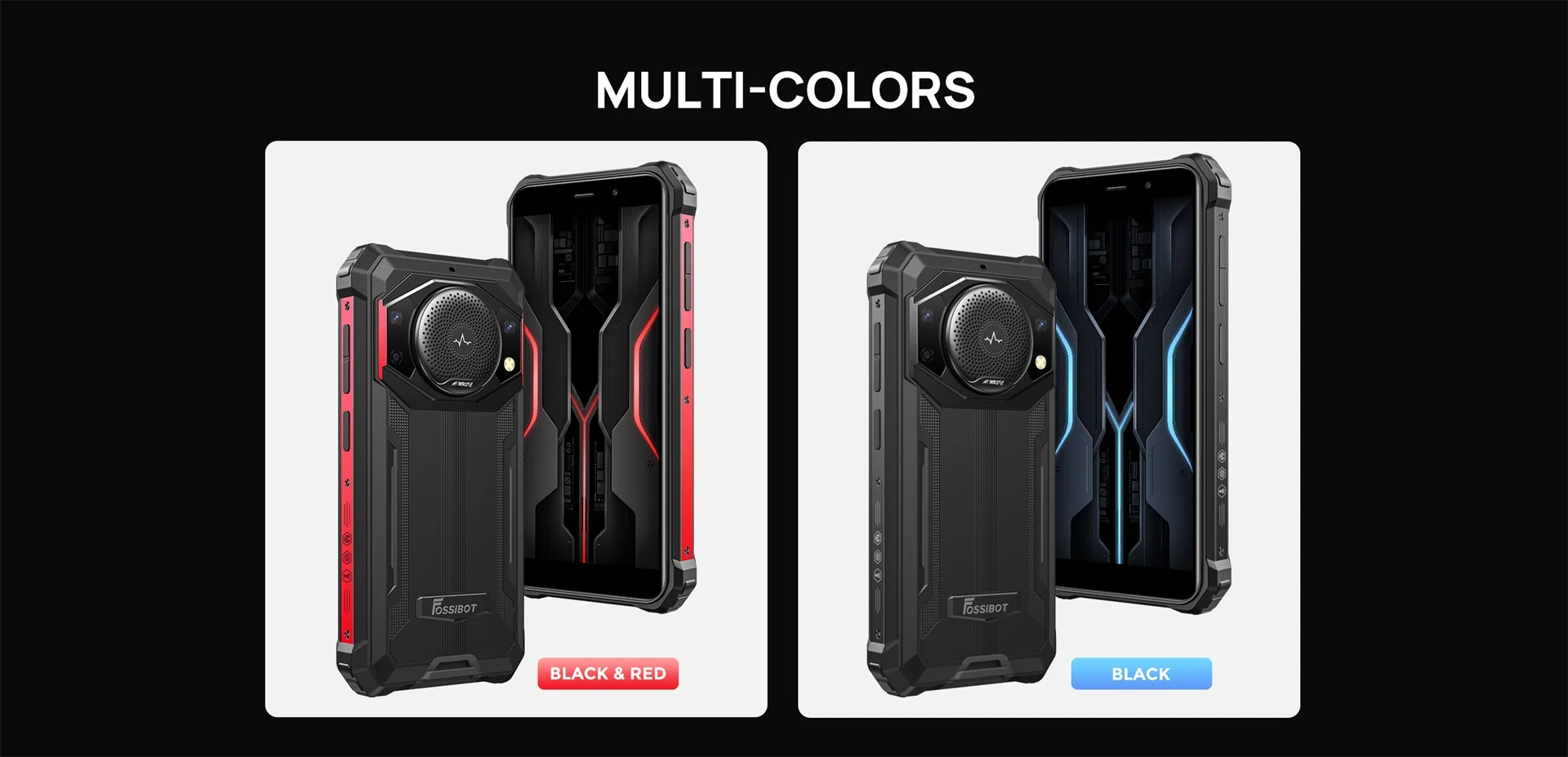 FOSSiBOT F101 P Octa Core Rugged 10600mAh 4GB 64GB Cellphone 24MP Camera 5.45" HD Screen IP68 Waterproof Mobile Phone Global