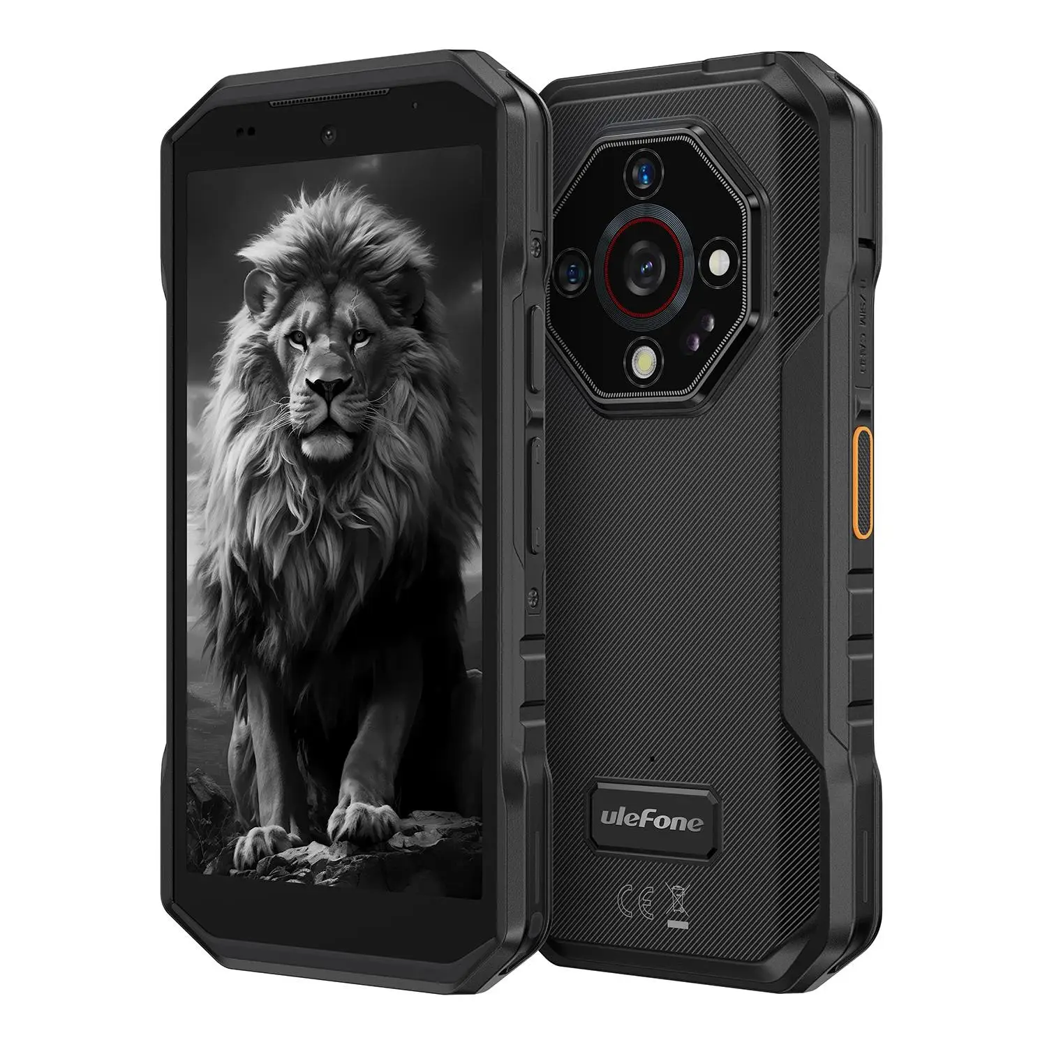 Ulefone Armor X32 Pro 5G Rugged Phone 8GB+256GB Android 14 MediaTek Dimensity 6300 Octa Core Night Vision 5.65” NFC Smartphone
