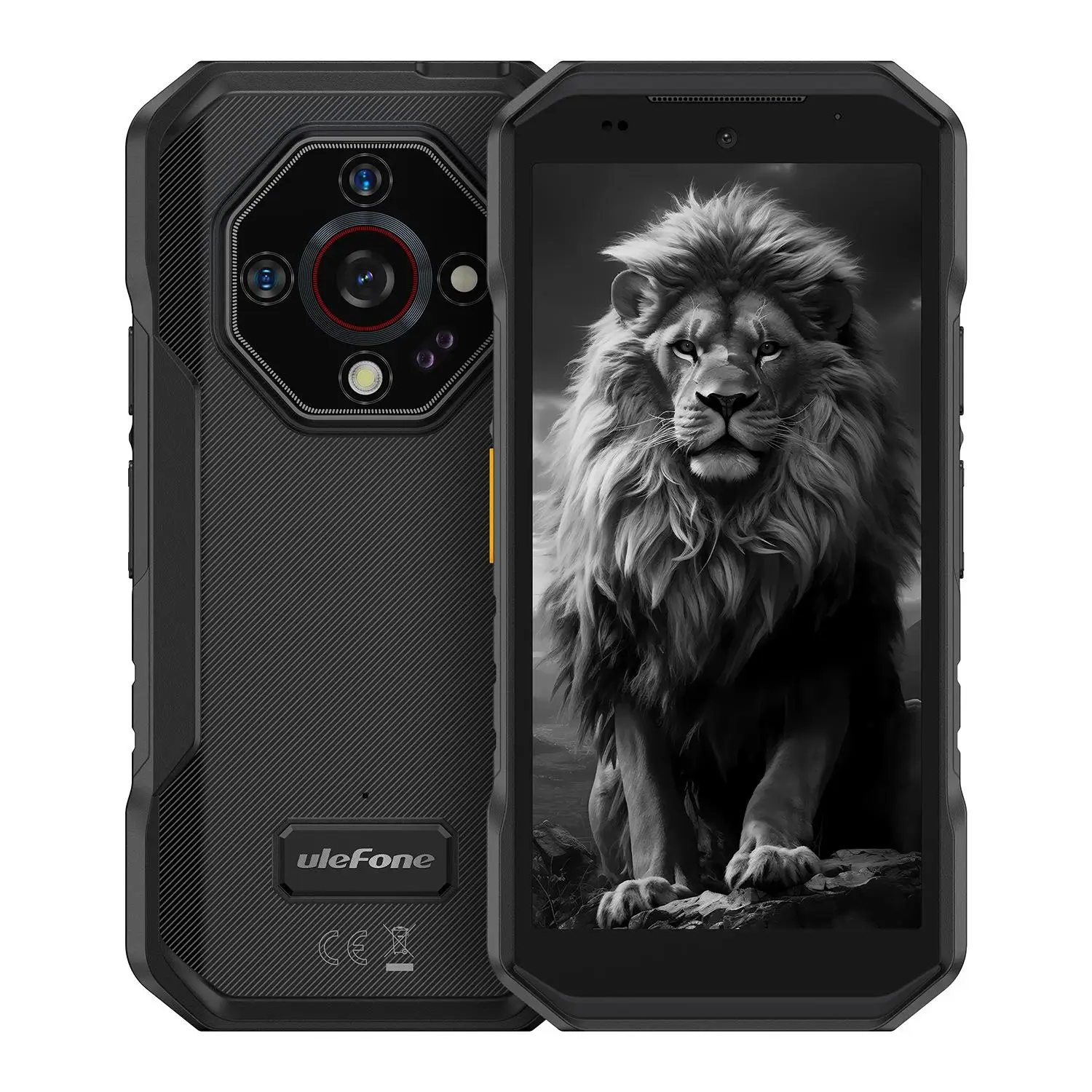 Ulefone Armor X32 Pro 5G Rugged Phone 8GB+256GB Android 14 MediaTek Dimensity 6300 Octa Core Night Vision 5.65” NFC Smartphone