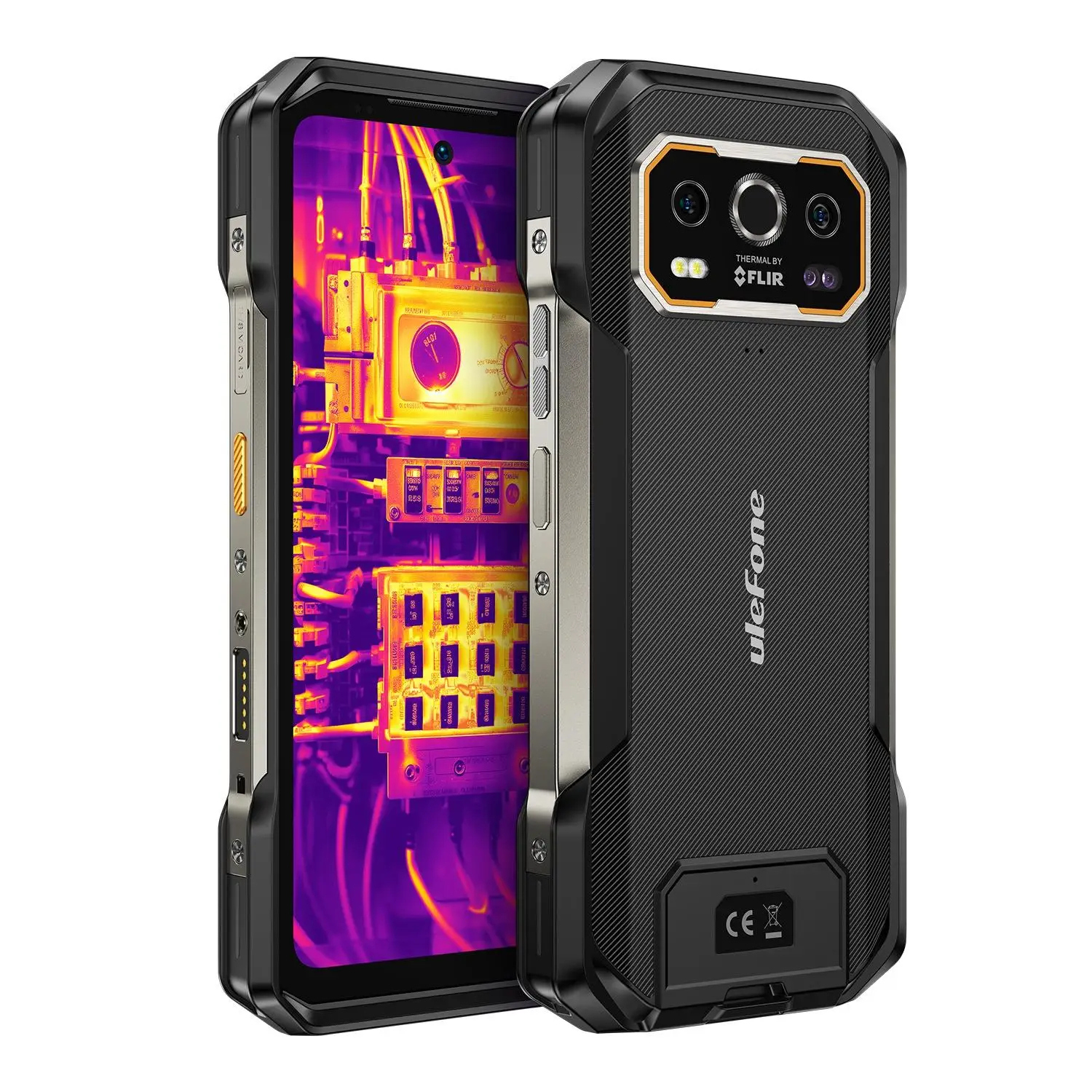 Ulefone Armor 27T Pro+ Rugged Phone 12GB+256GB 5G 6.78'' Thermal Imaging Night Vision 10600mAh Android 15 MTK 6300 Smartphone