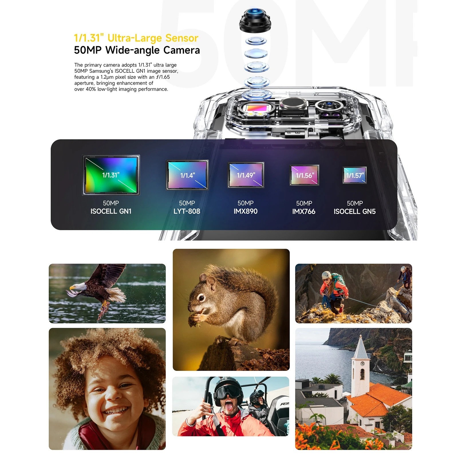 Ulefone Armor 27T Pro+ Rugged Phone 12GB+256GB 5G 6.78'' Thermal Imaging Night Vision 10600mAh Android 15 MTK 6300 Smartphone