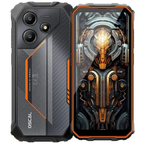 Blackview OSCAL Marine 2 Rugged Phone 4GB+64G/ 8GB+128GB 11000mAh Battery 6.56" HD+Display Unisoc T61 Android 15 NFC Smartphone