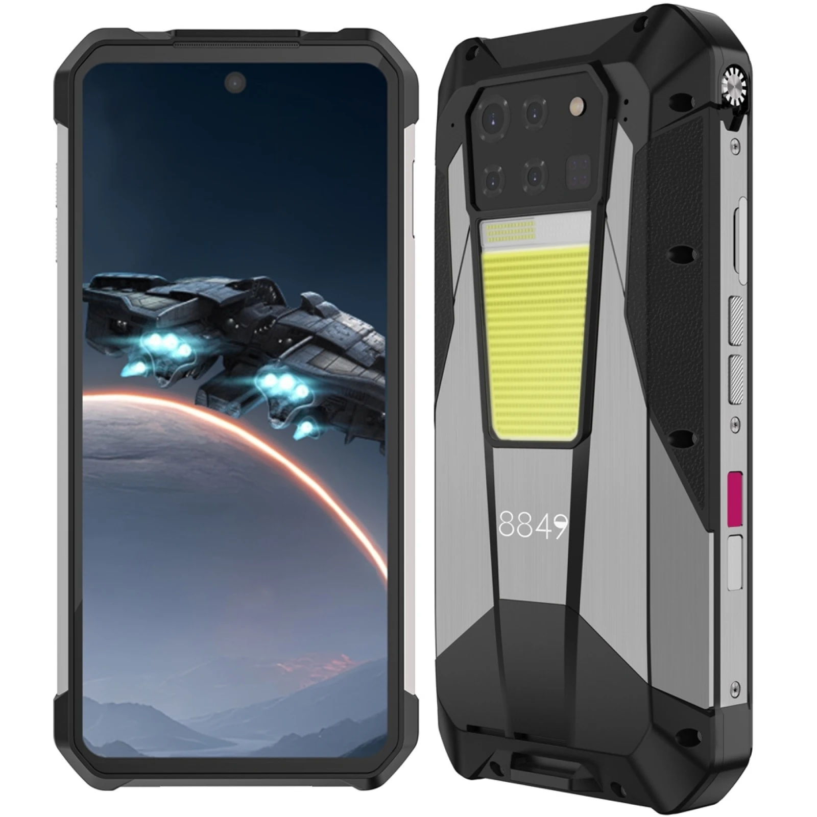 Unihertz Tank 3 Pro Rugged Phones 5G 32/36GB 512GB 200MP Camera 23800mAh Battery 120W Android 13 Dimensity 8200 Smartphone