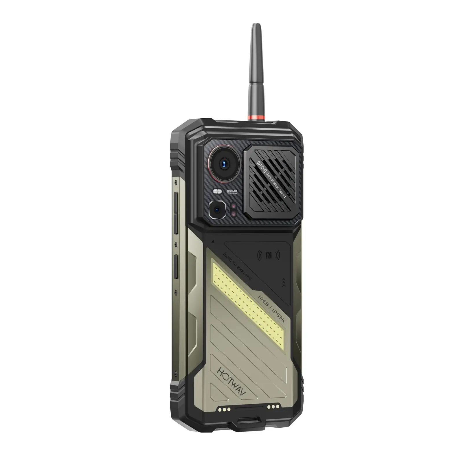HOTWAV Hyper 8 Ultra Walkie-talkie Rugged Phone 12GB+512GB 6.8'' Android 15 MediaTek Dimensity 7050 12000mAh NFC 5G Smartphone