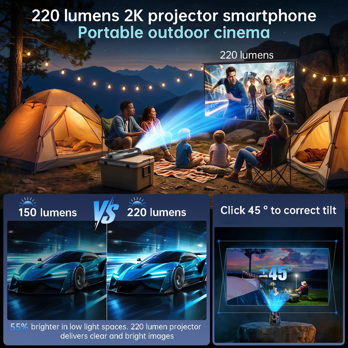 Unihertz 8849 TANK 5 Rugged 5G Smartphone with 2K Projector 9400e CPU 3K AMOLED 17600mAh 18+512GB Support ESIM WiFi 7 Android 16
