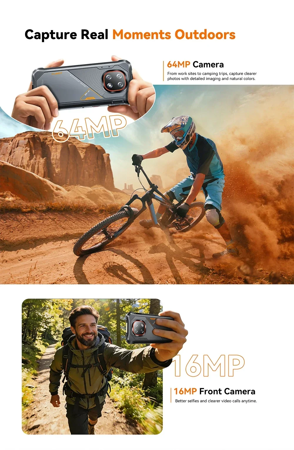2026 Cubot KingKong ES 5 6.88 Inch 4G Rugged Smartphone Android 16 120Hz IP69K Screen Up To 24GB RAM 256GB ROM 7000mAh Phone NFC