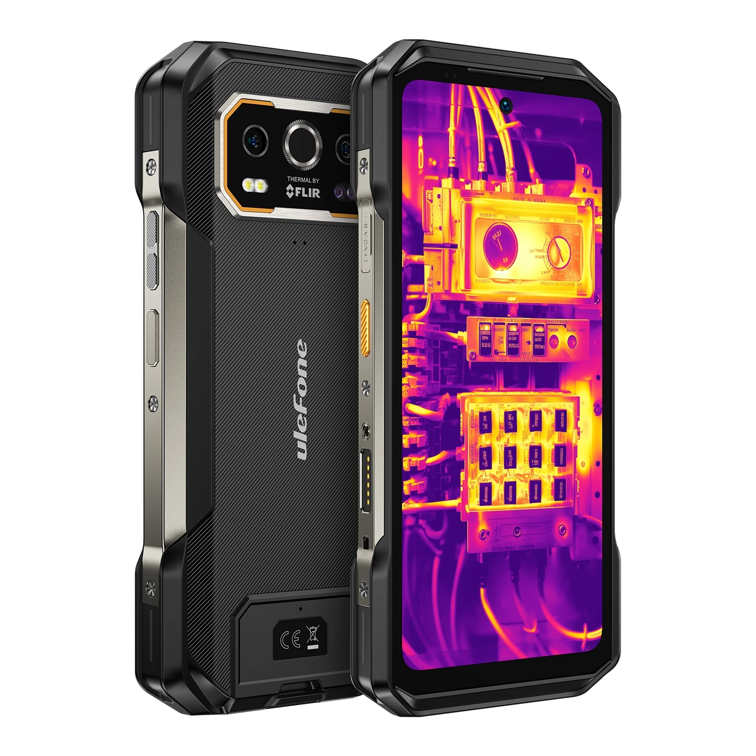 Ulefone Armor 27T Pro+ Rugged Phone 24GB+256GB 5G 6.78'' Thermal Imaging 10600mAh 33W 50MP+64MP Camera Android 15 NFC Smartphone