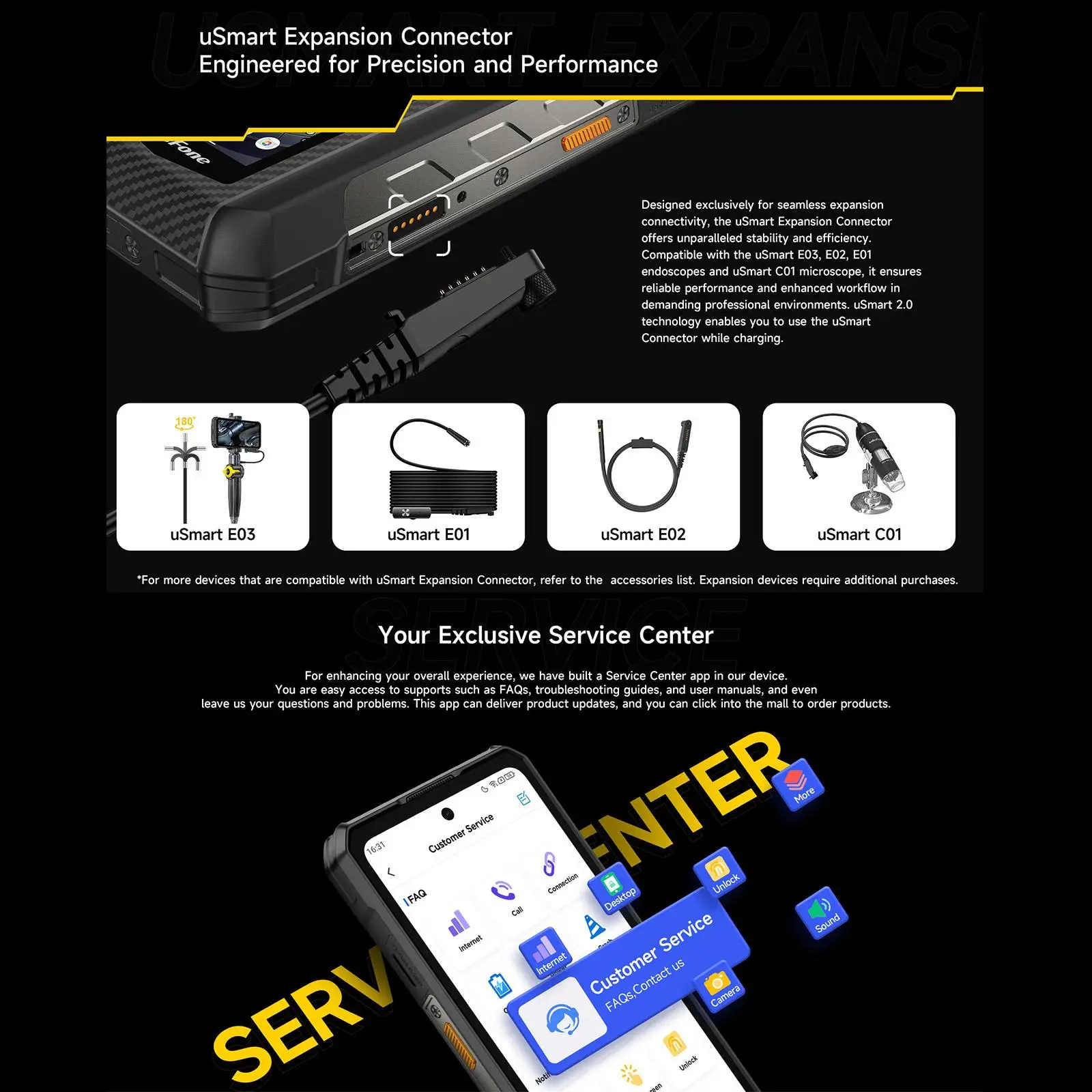 Ulefone Armor 30 Pro Rugged Phone 16GB+512GB Night Vision 6.95'' + 3.4'' Dual Screen Android14 Dimensity 7300X 5G NFC Smartphone